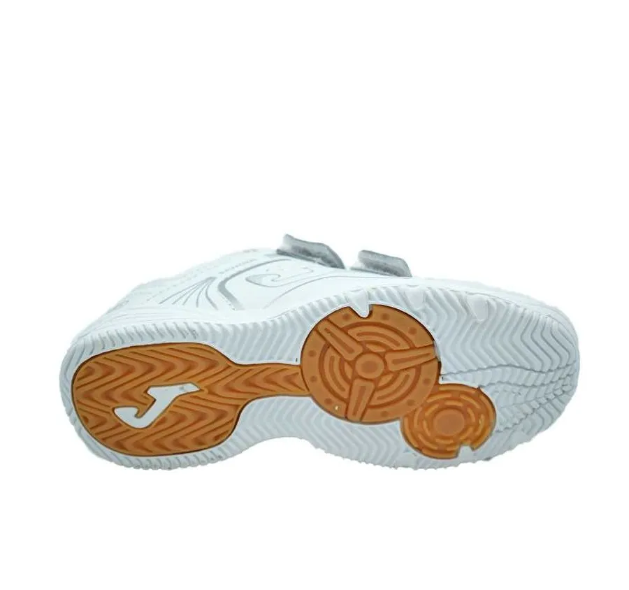 DEPORTIVO JOMA PARA NIÑO SCHOOL KIDS VELCRO BLANCO PLANTILLA DE PIEL