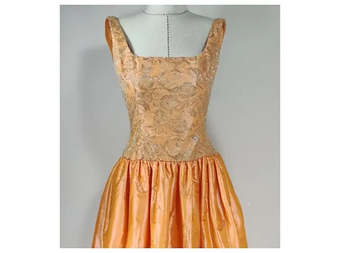 Escada Vestidos Naranja 