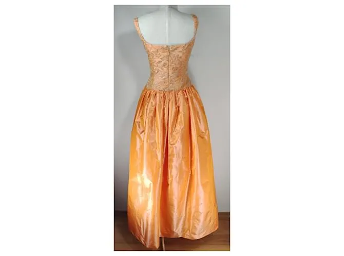 Escada Vestidos Naranja 