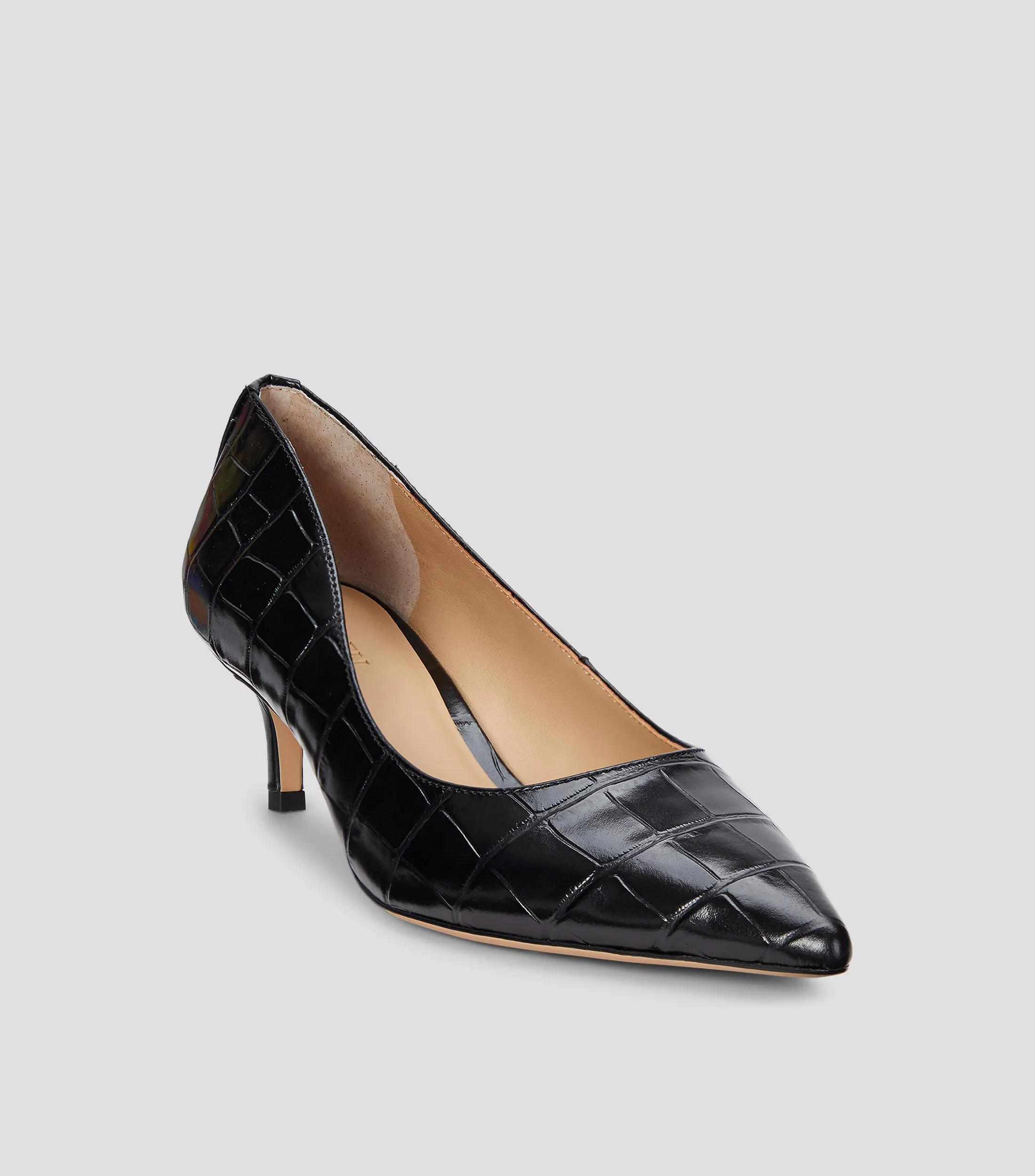 Lauren Ralph Lauren Zapatillas con Tacón Bajo Media Luna Mujer