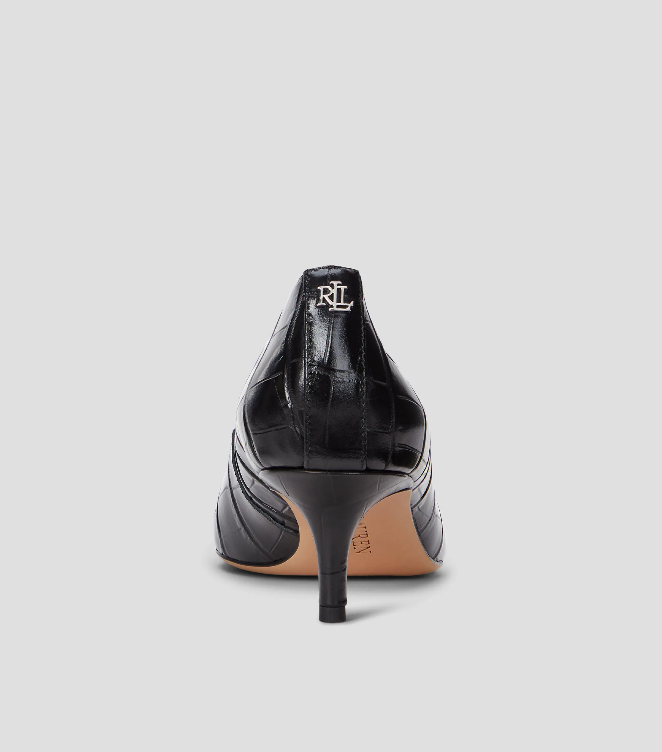 Lauren Ralph Lauren Zapatillas con Tacón Bajo Media Luna Mujer