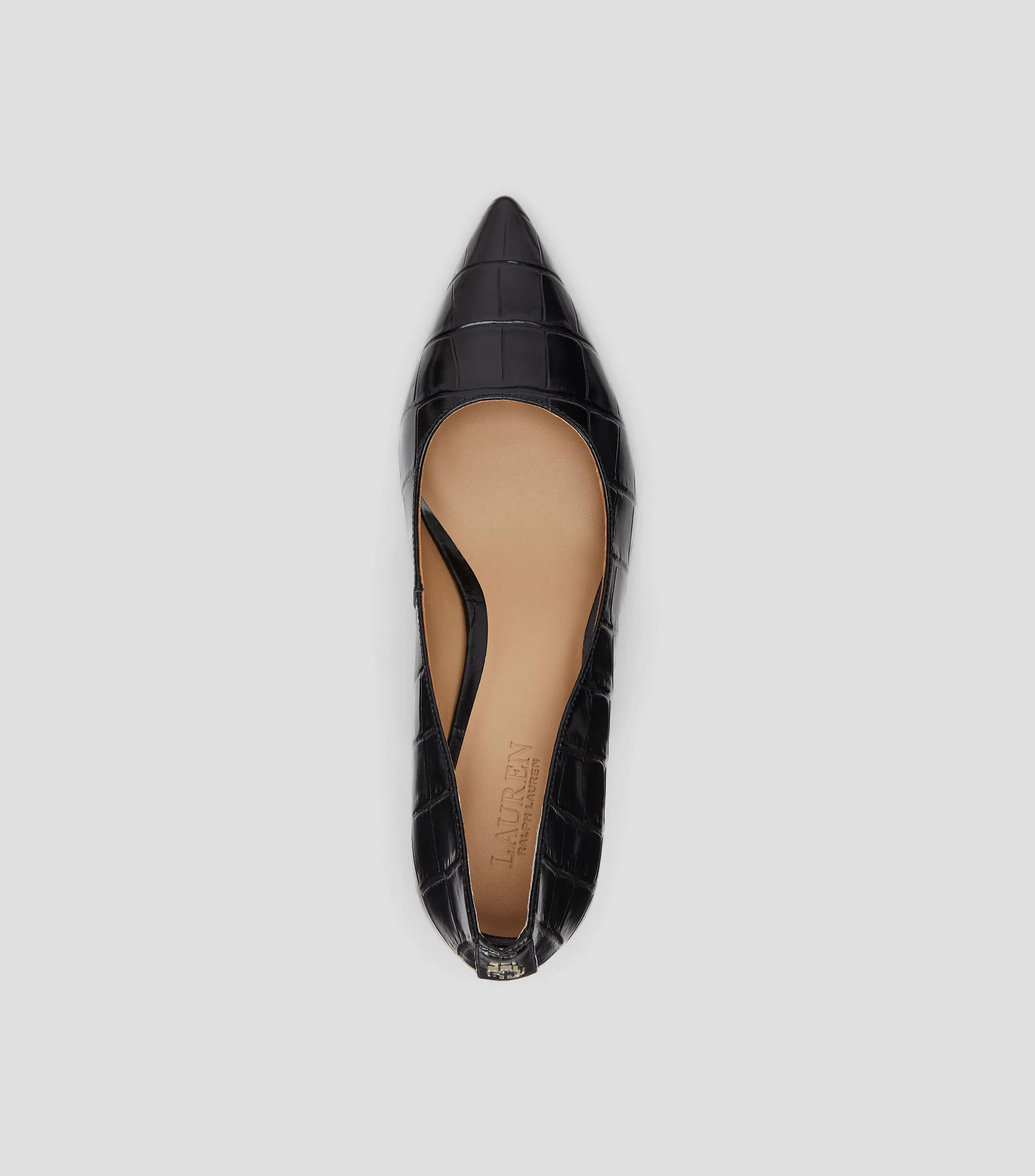 Lauren Ralph Lauren Zapatillas con Tacón Bajo Media Luna Mujer